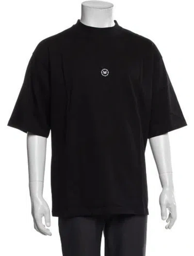 Pre-owned Marcell Von Berlin Graphic Print Crew Neck T-shirt In Black