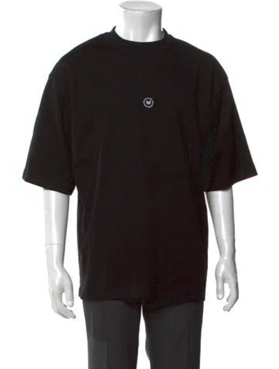 Pre-owned Marcell Von Berlin Graphic Print Crew Neck T-shirt In Black