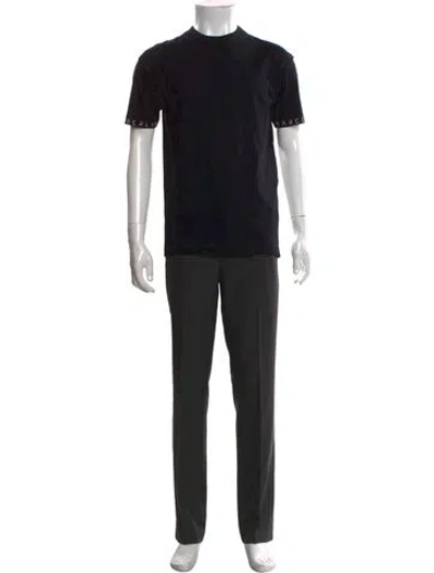 Pre-owned Marcell Von Berlin Graphic Print Crew Neck T-shirt In Black