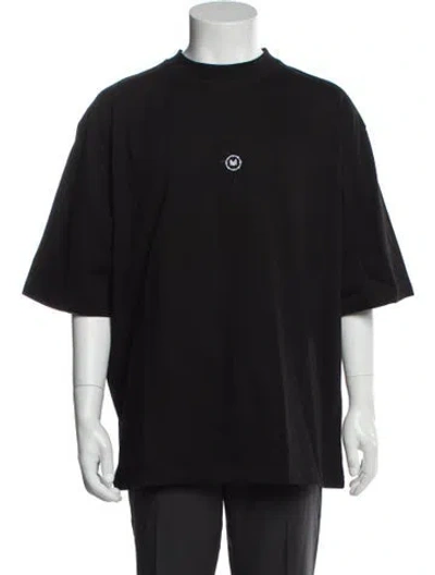 Pre-owned Marcell Von Berlin Graphic Print Crew Neck T-shirt In Blue