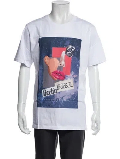 Pre-owned Marcell Von Berlin Graphic Print Crew Neck T-shirt In Multi