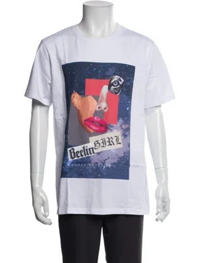 Pre-owned Marcell Von Berlin Graphic Print Crew Neck T-shirt In Multi