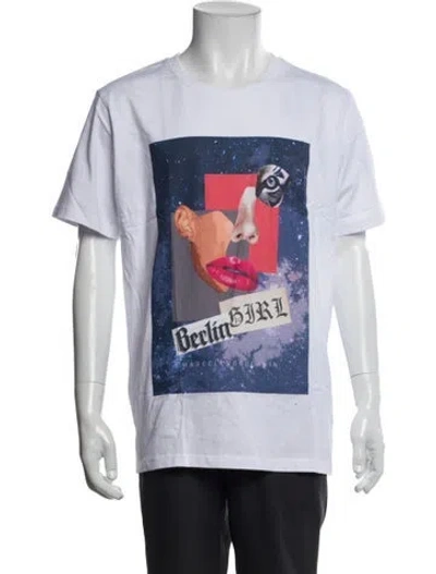 Pre-owned Marcell Von Berlin Graphic Print Crew Neck T-shirt In Multi