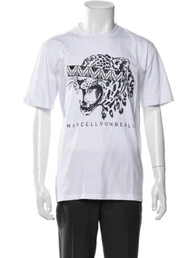 Pre-owned Marcell Von Berlin Graphic Print Crew Neck T-shirt In Multicolor