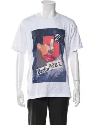 Pre-owned Marcell Von Berlin Graphic Print Crew Neck T-shirt In Multicolor