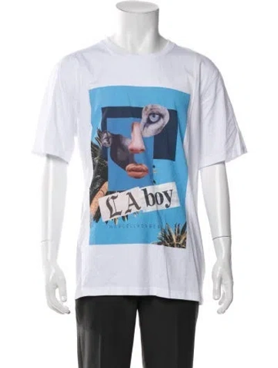 Pre-owned Marcell Von Berlin Graphic Print Crew Neck T-shirt In Multicolor