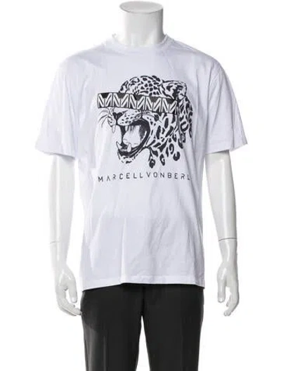 Pre-owned Marcell Von Berlin Graphic Print Crew Neck T-shirt In Multicolor