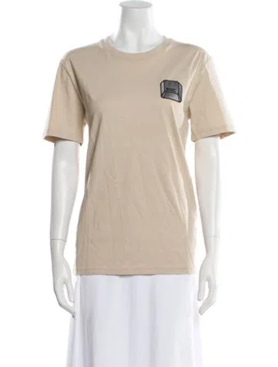 Pre-owned Marcell Von Berlin Graphic Print Crew Neck T-shirt In Neutral