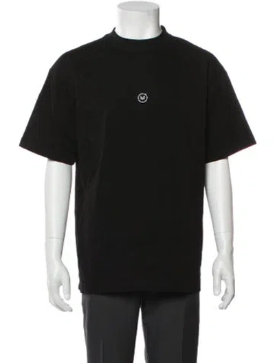 Pre-owned Marcell Von Berlin Graphic Print Crew Neck T-shirt W/ Tags In Black