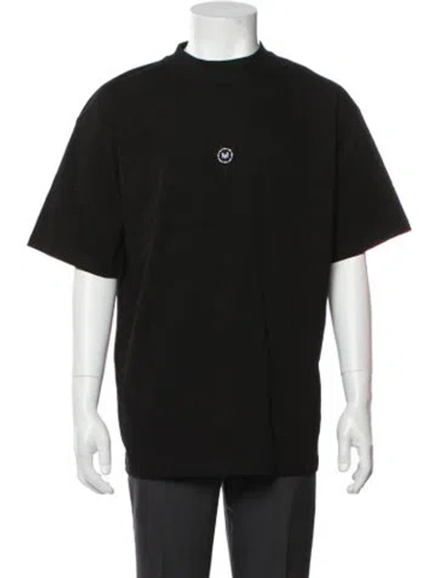 Pre-owned Marcell Von Berlin Graphic Print Crew Neck T-shirt W/ Tags In Black