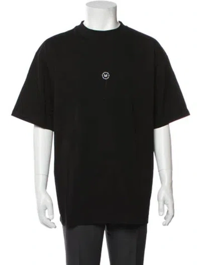 Pre-owned Marcell Von Berlin Graphic Print Crew Neck T-shirt W/ Tags In Black