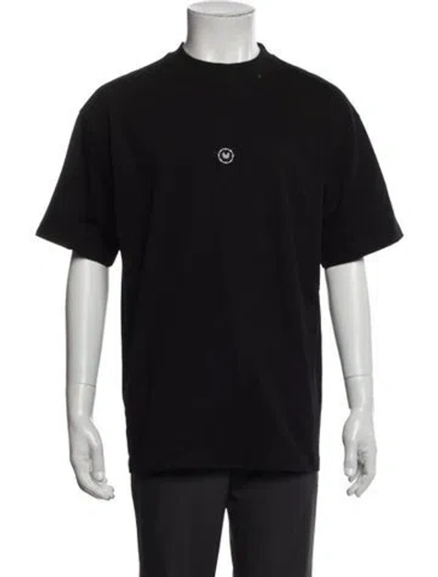Pre-owned Marcell Von Berlin Graphic Print Crew Neck T-shirt W/ Tags In Black