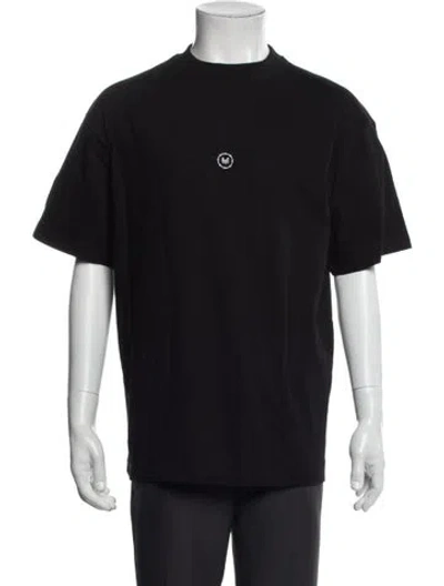 Pre-owned Marcell Von Berlin Graphic Print Crew Neck T-shirt W/ Tags In Black