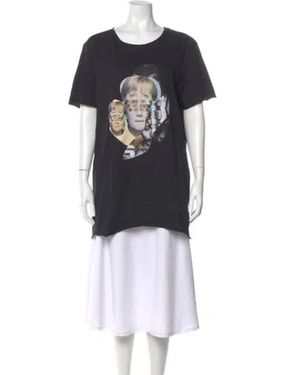 Pre-owned Marcell Von Berlin Graphic Print Crew Neck T-shirt W/ Tags In Multi