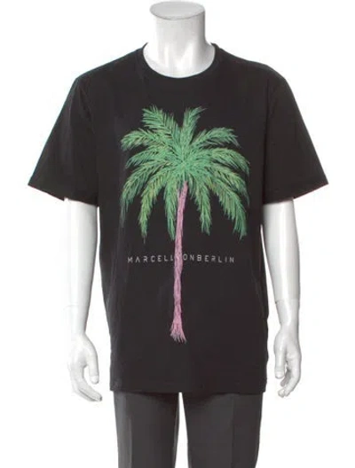 Pre-owned Marcell Von Berlin Graphic Print Crew Neck T-shirt W/ Tags In Multi