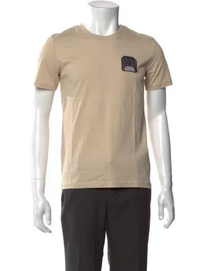 Pre-owned Marcell Von Berlin Graphic Print Crew Neck T-shirt W/ Tags In Neutral