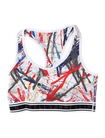 Pre-owned Marcell Von Berlin Graphic Print Lounge Set W/ Tags In White