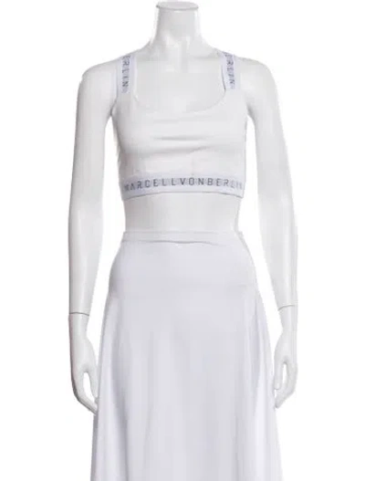Pre-owned Marcell Von Berlin Graphic Print Lounge Set In White