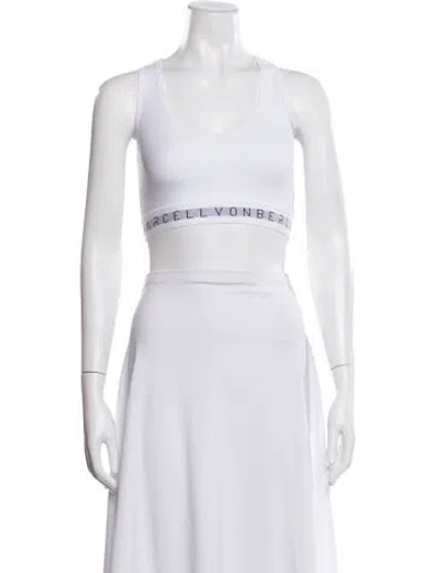 Pre-owned Marcell Von Berlin Graphic Print Lounge Set In White