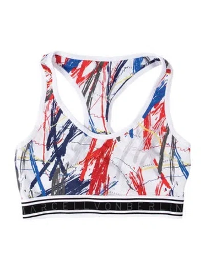 Pre-owned Marcell Von Berlin Graphic Print Pajamas W/ Tags In White