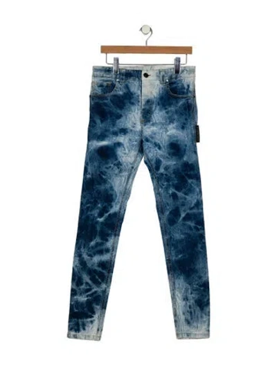 Pre-owned Marcell Von Berlin High-rise Skinny Leg Jeans In Blue