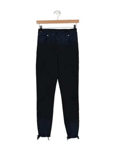 Pre-owned Marcell Von Berlin High-rise Skinny Leg Jeans In Blue