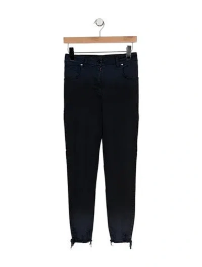 Pre-owned Marcell Von Berlin High-rise Skinny Leg Jeans In Blue