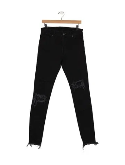 Pre-owned Marcell Von Berlin High-rise Skinny Leg Jeans W/ Tags In Black