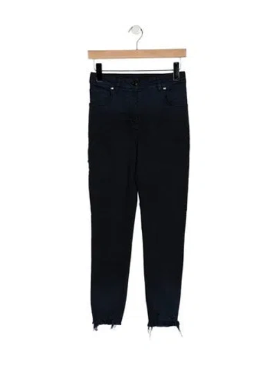 Pre-owned Marcell Von Berlin High-rise Skinny Leg Jeans W/ Tags In Blue