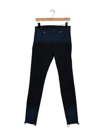 Pre-owned Marcell Von Berlin High-rise Skinny Leg Jeans W/ Tags In Blue