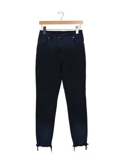 Pre-owned Marcell Von Berlin High-rise Skinny Leg Jeans W/ Tags In Blue