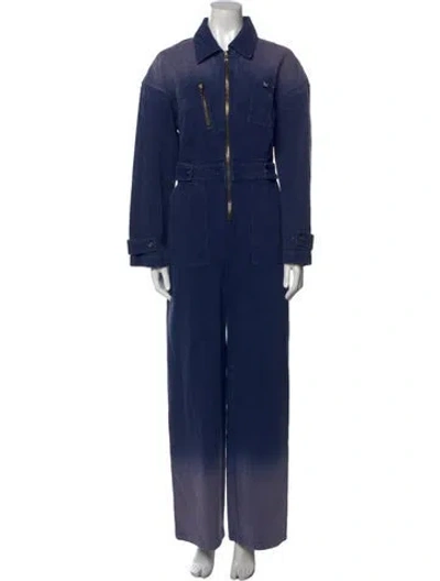 Pre-owned Marcell Von Berlin Jumpsuit In Blue