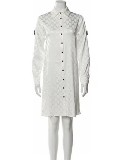 Pre-owned Marcell Von Berlin Knee-length Dress W/ Tags In White