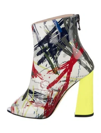 Pre-owned Marcell Von Berlin Leather Printed Boots In Multi