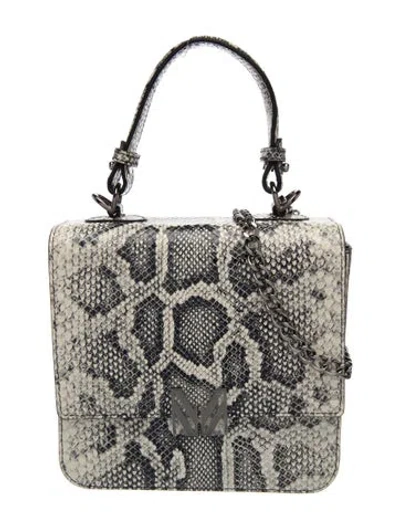 Pre-owned Marcell Von Berlin Leather Top Handle Bag W/ Tags In Multi