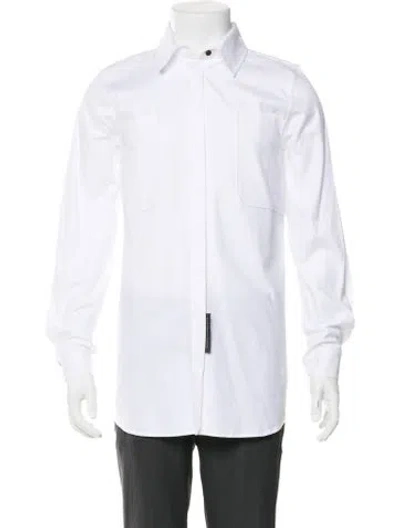 Pre-owned Marcell Von Berlin Long Sleeve Dress Shirt In Neutral