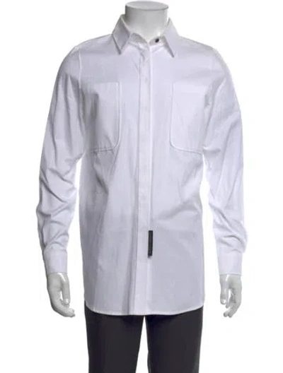 Pre-owned Marcell Von Berlin Long Sleeve Dress Shirt W/ Tags In Multi
