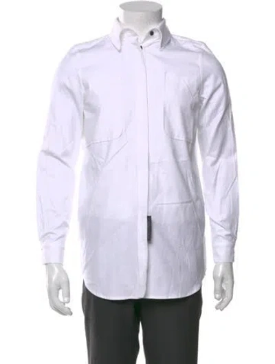 Pre-owned Marcell Von Berlin Long Sleeve Dress Shirt In White