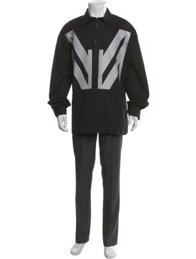 Pre-owned Marcell Von Berlin Long Sleeve Shirt In Black