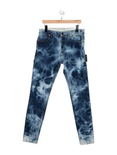 Pre-owned Marcell Von Berlin Mid-rise Skinny Leg Jeans In Blue