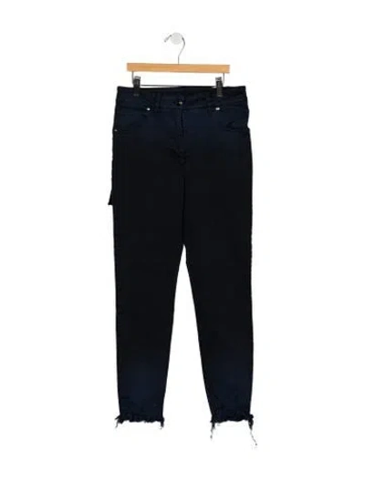 Pre-owned Marcell Von Berlin Mid-rise Skinny Leg Jeans In Blue