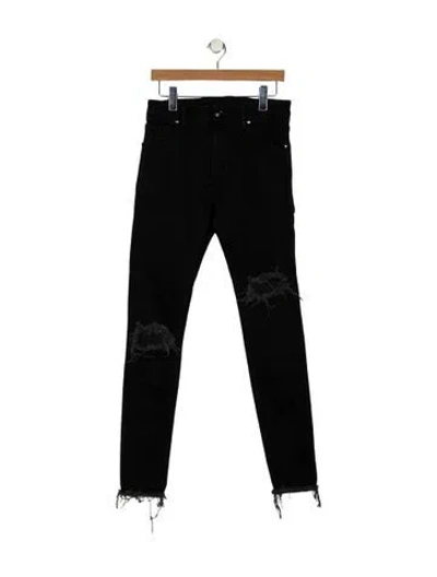 Pre-owned Marcell Von Berlin Mid-rise Skinny Leg Jeans W/ Tags In Black