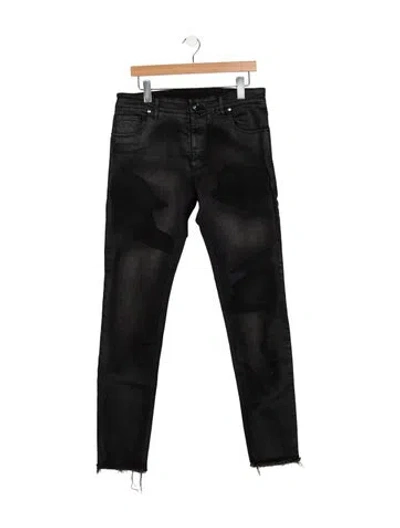 Pre-owned Marcell Von Berlin Mid-rise Skinny Leg Jeans W/ Tags In Black