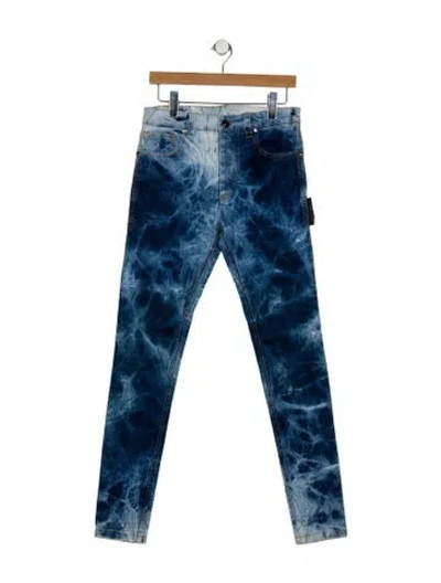 Pre-owned Marcell Von Berlin Mid-rise Skinny Leg Jeans W/ Tags In Blue