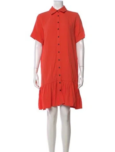 Pre-owned Marcell Von Berlin Mini Dress In Orange