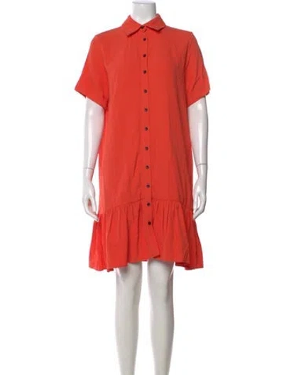 Pre-owned Marcell Von Berlin Mini Dress In Orange