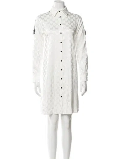 Pre-owned Marcell Von Berlin Mini Dress W/ Tags In White