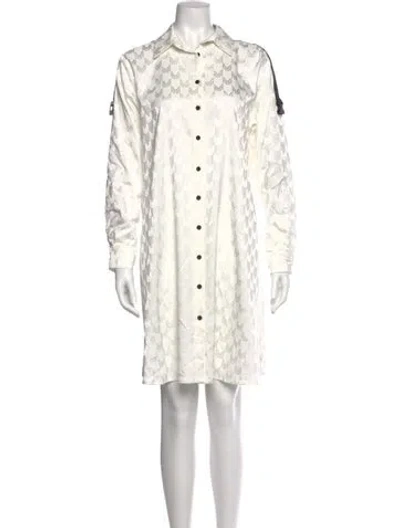 Pre-owned Marcell Von Berlin Mini Dress W/ Tags In White