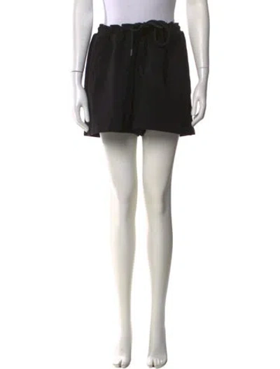 Pre-owned Marcell Von Berlin Mini Shorts In Black