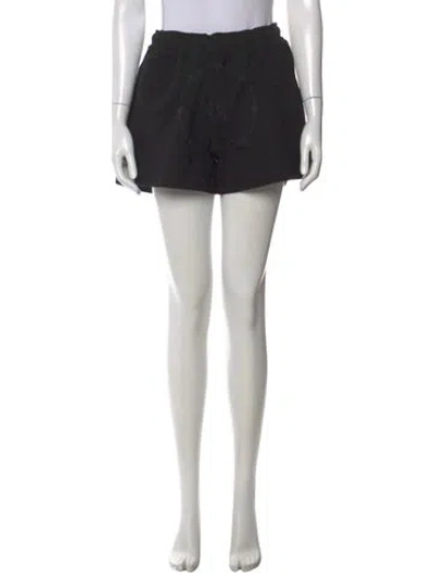 Pre-owned Marcell Von Berlin Mini Shorts In Black